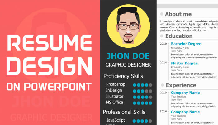 10 Free Resume Template in Powerpoint