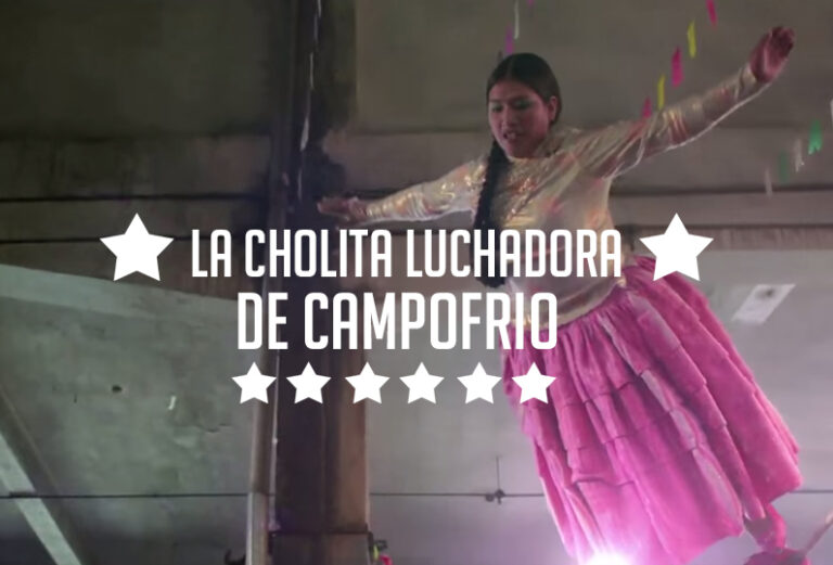 Una «cholita luchadora», la imagen de la última campaña de Campofrio