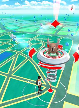 Pokemon GO en Bolivia Gimnasio